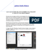 Photoshop-Quitar Fondo Blanco A Imágenes