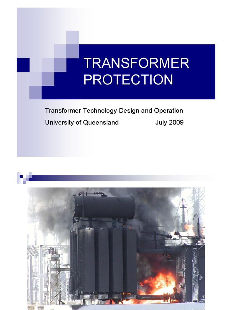 Transformer Protection | PDF | Fuse (Electrical) | Transformer