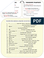 Past Simple Present Perfect: Complete The Sentences Using The Correct Form of The Verbs