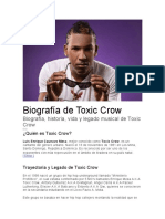 Biografía de Toxic Crow