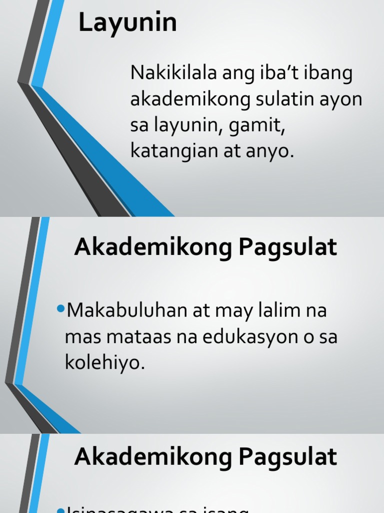 Katangian Ng Akademikong Pagsulat May Paninindigan - depaggo