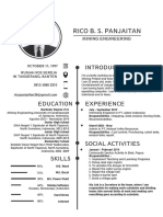 CV - Rico Panjaitan