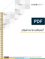 Qué Es La Cultura