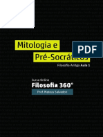 2. Mitologia e Pré-Socráticos