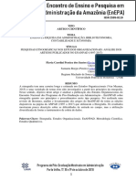 Pesquisas Etnográficas Nos Estudos Organizacionais