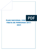 Plan Nacional Contra La Trata de Personas 2017-2021 PDF
