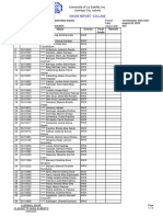 Santiago City, Isabela: Grade Report - College