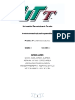 Universidad Tecnológica de Torreón: Conexiones Del PLC
