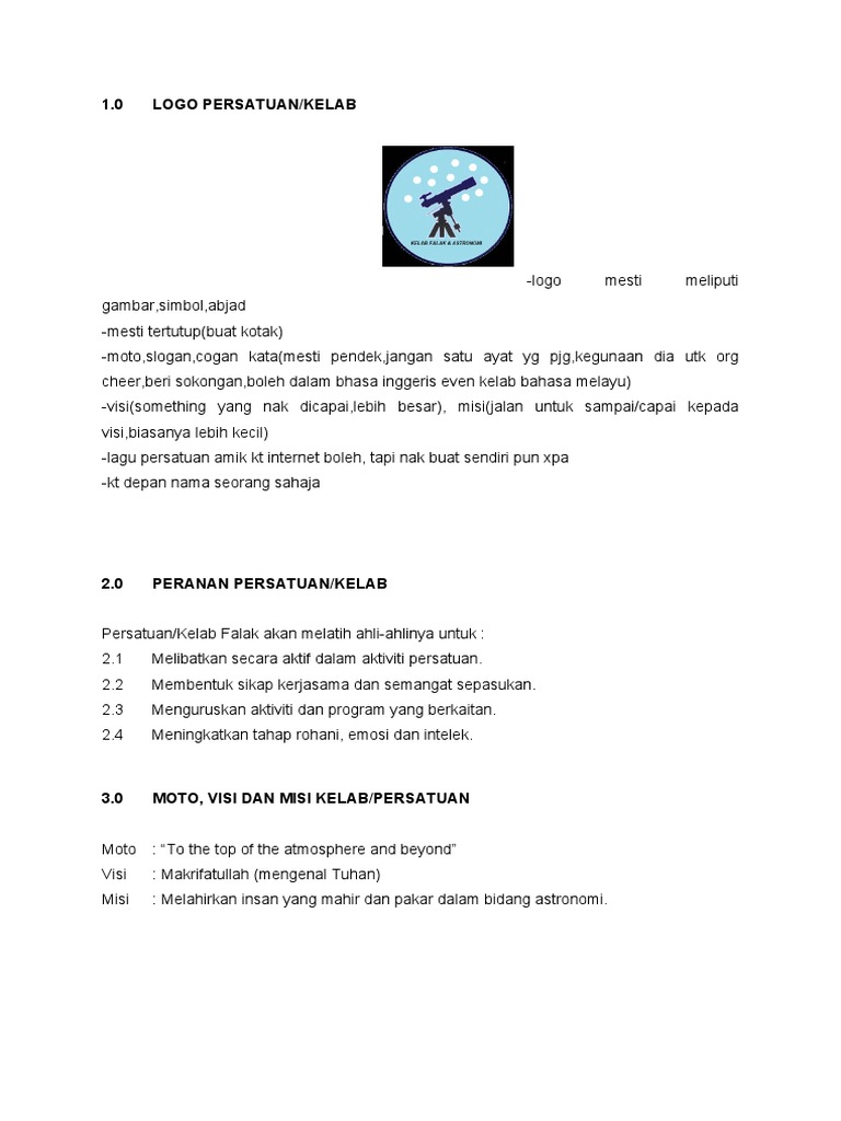 Persatuan Falak Pdf