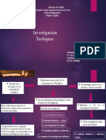 Elementos Esenciales de La Investigaciòn Teologica