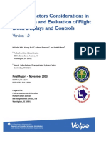 Design and Evaluation of Flight Deck Displays and Controls