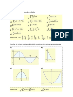 Integrales Definidas y Calculo de Areas II - Ejercicios