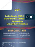Prof J. Kasule, FRCS, FRCOG Department of Obstetrics and Gynaecology University of Zimbabwe