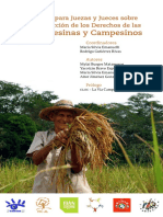 Manual para juezas y jueces sobre la protección de los derechos de las campesinas y campesinos.