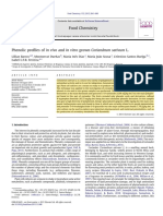 Barros Et Al. - 2012 - Phenolic Profiles of in Vivo and in Vitro Grown Coriandrum Sativum L