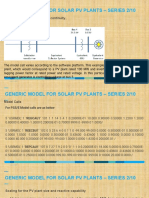Solar PV Grid Models - Generic Parameters - Series - 2 - of - 10