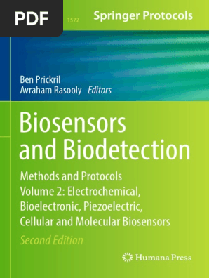 Download Biosensors And Biodetection Methods And Protocols Volume 2 Electrochemical Bioelectronic Piezoelectric Cellular And Molecular Biosensors Pdfdrive Com Biosensor Surface Plasmon Resonance