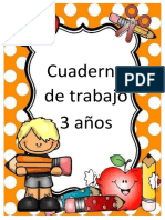 Cuaderno de Trabajo 3 Años