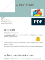 Equipo 1 Segmentación de Mercado PDF