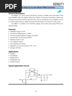 Shouding: 1Mhz, 2A Step-Up Current Mode PWM Converter