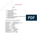 Prepositions - Exercises