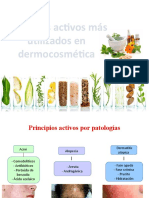 PRINCIPIOS ACTIVOS MAS USADOS EN DERMOCOSMETICA.pptx
