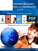 Manual Transformando Naciones, Discipulando Generaciones 4 - 14