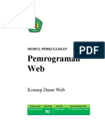 Pert 1-2 Modul Pemrograman Web