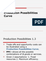 Production Possibilities Curvenotes