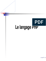 Le langage PHP 2