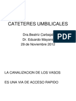 Cateteres Umbilicales