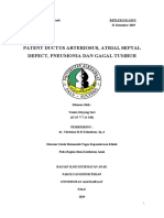 Patent Ductus Arteriosus, Atrial Septal Defect, Pneumonia Dan Gagal Tumbuh