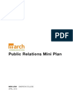 PR Mini Plan