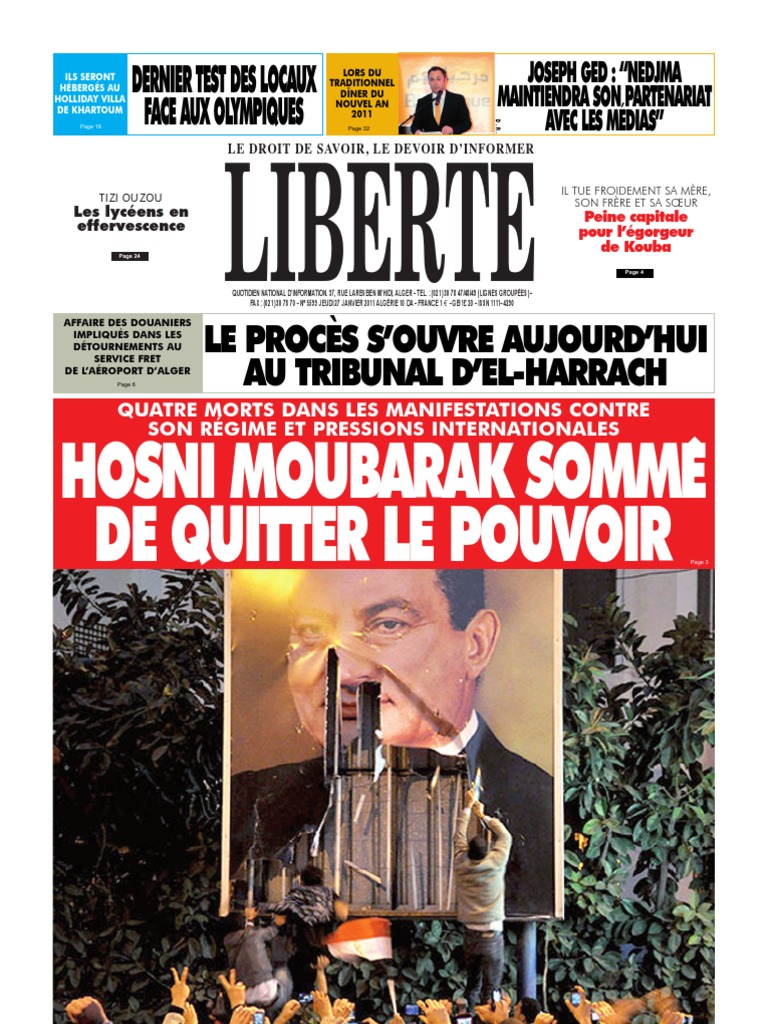 5600 Tunisie Relations Internationales