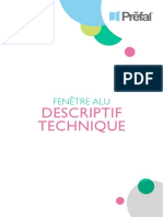 Descriptif Des Fenetres Alu Prefal PDF