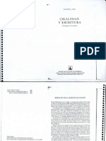 Ong Walter Oralidad Escritura PDF