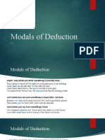 Modals of Deduction Explained