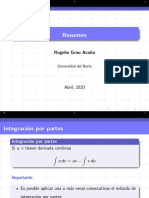 Resumen Cálculo 2 PDF