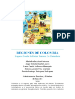 REGIONES DE COLOMBIA Final