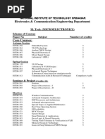 National Institute of Technology Srinagar Electronics & Communication Engineering Department