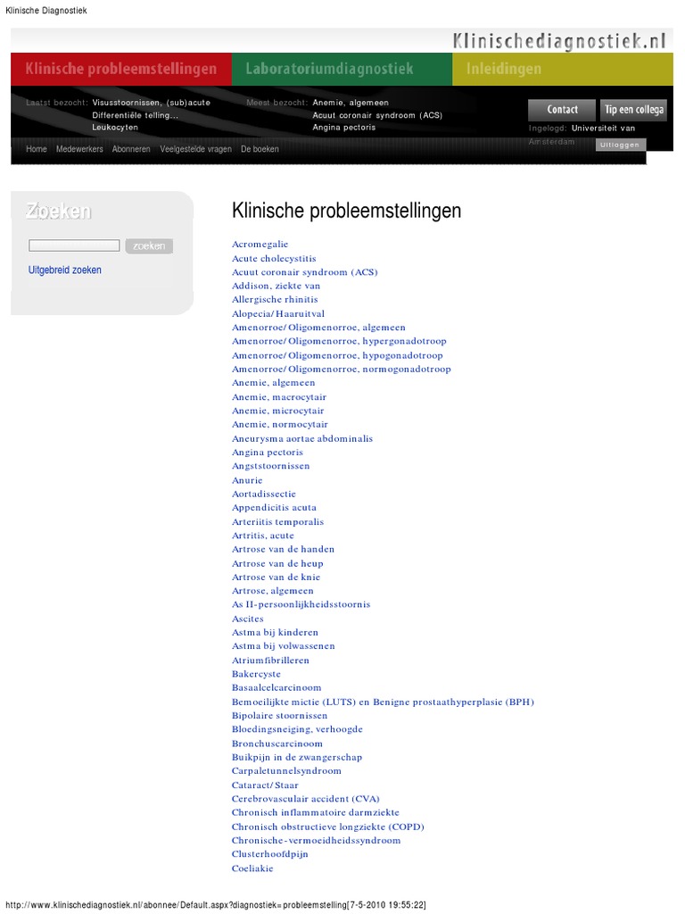 Medisch Klinischiek Pdf