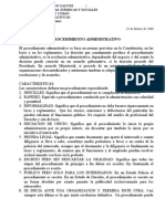 Procedimiento Administrativo