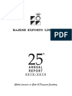 Rajesh Exports AR 2018-2019 PDF