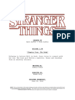 Stranger Things Episode Script 1 04 Chapter Four The Body