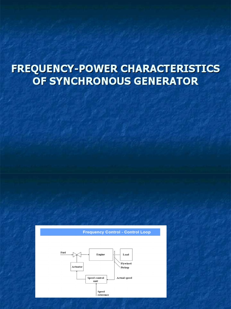 Synchronous Generator Dynamics | PDF | Electrical Grid | Electric Generator