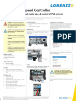 Lorentz Ps2-Speed-Controller Manual en PDF