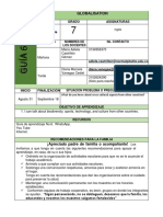 INGLES GLOBALIZATION GRADO SEPTIMO GUIA No. 6