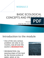 Module2 Basic Ecological Concepts and Principles