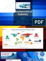 Pharmaceutical Industry: Group 8