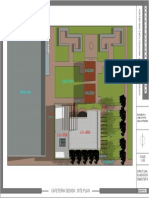 Cafeteria Design: Site Plan: Gazzibo